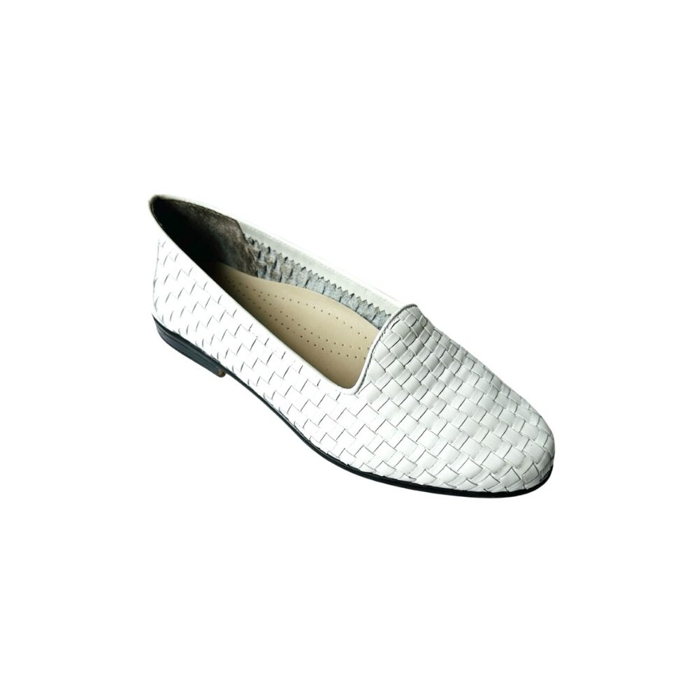 Trotters Liz Woven Leather Slip-On Loafers
